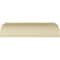 Ekena Millwork 6 3/4"H x 6 7/8"P x 9 5/8"F x 94 1/2"L, (19 1/4" Repeat), Floral Swag Crown Moulding MLD06X06X09FL - alternate 2